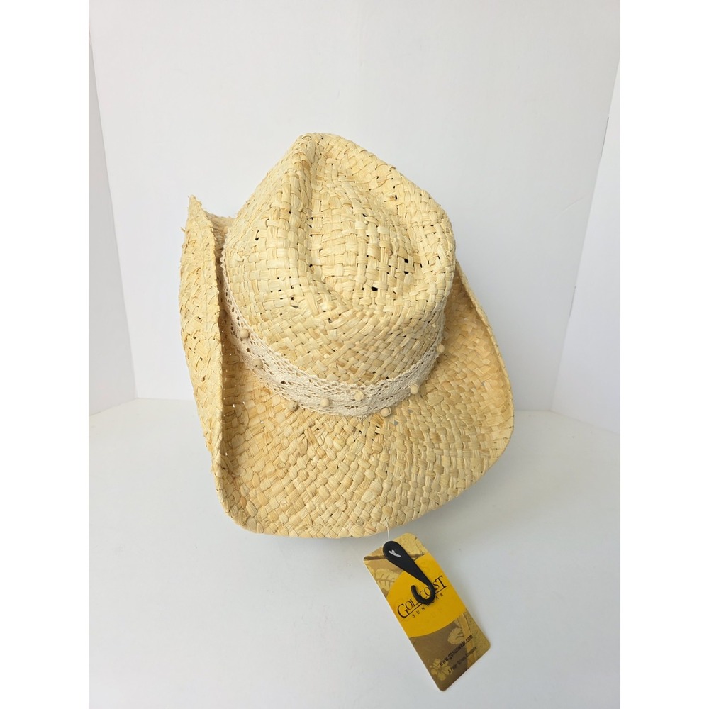 Goldcoast Sunwear beige hat Drifter NWT One Size Unisex Western